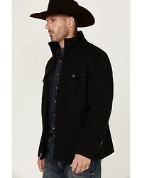 Powder River Outfitters Men's Heather Wool Zip Jacket