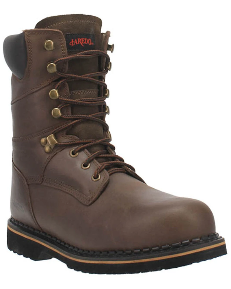 Laredo Men's Chain Work Boots - Soft Toe