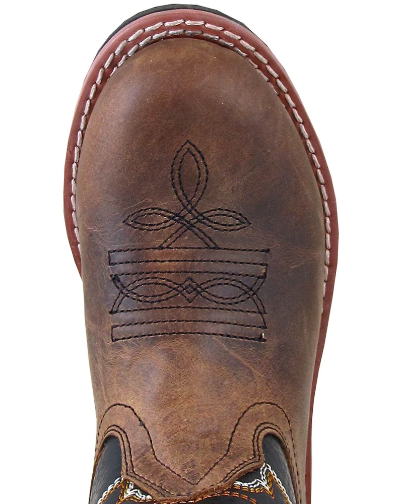 Smoky Mountain Boys' Buffalo Western Boots - Round Toe