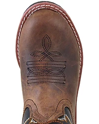 Smoky Mountain Boys' Buffalo Western Boots - Round Toe