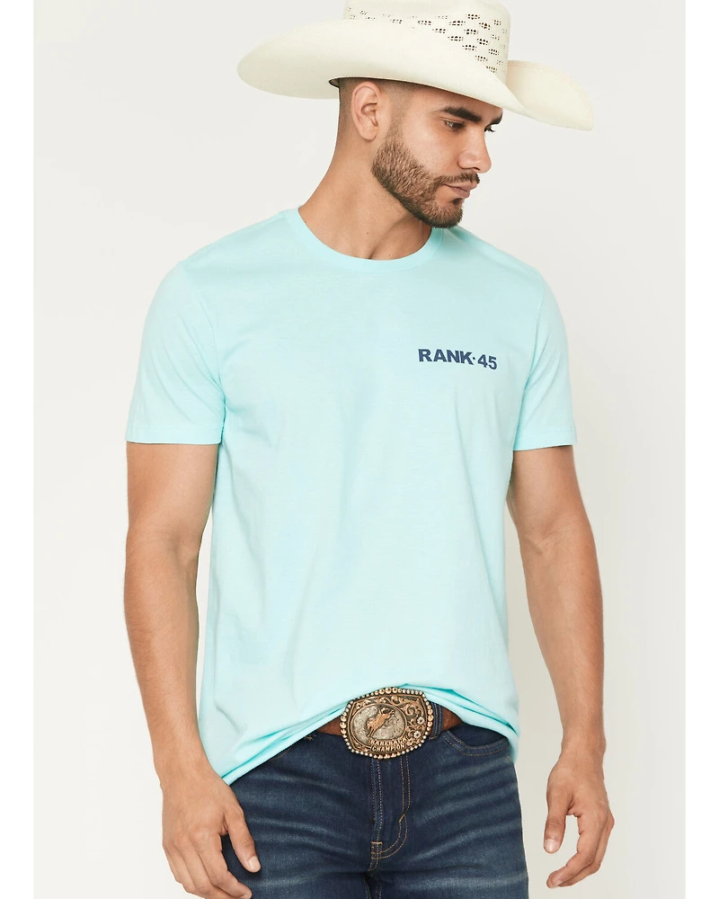RANK 45® Men's Breaking Barriers Short Sleeve Graphic T-Shirt