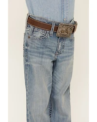 Cody James Boys' Hamshackle Wash Relaxed Boot Denim Jeans