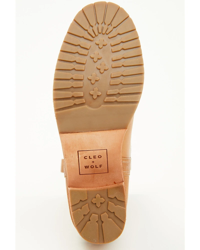 Cleo + Wolf Women's Scout Short Boots - Round Toe
