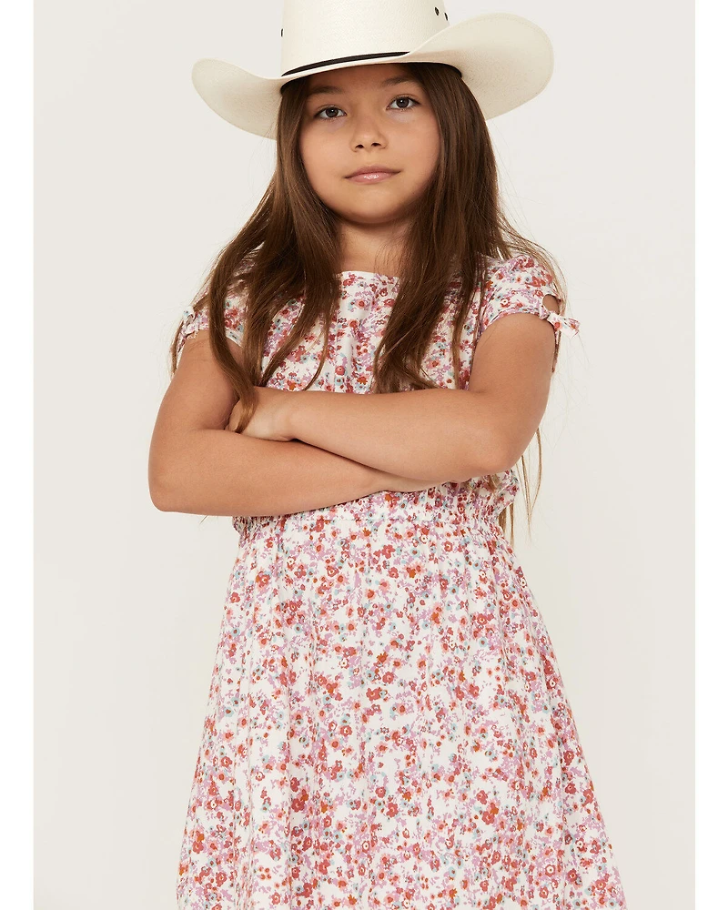 Shyanne Girls' Ditsy Printed Mini Dress