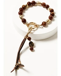 Shyanne Women's Summer Moon Antique Gold Bracelet Set - 3 Piece