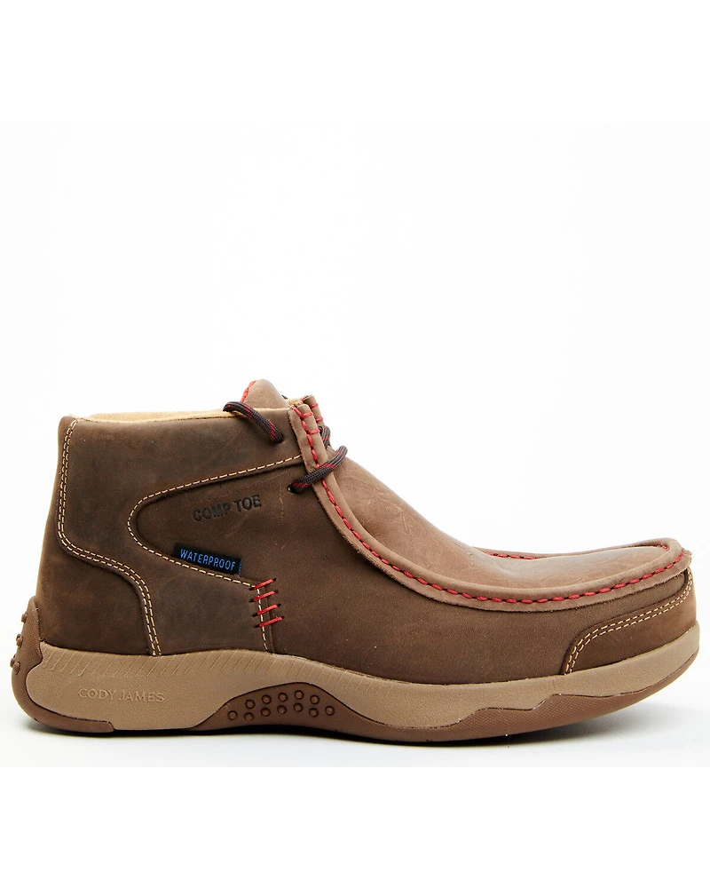 Cody James Men's Wallabee Moc Toe Work Shoes - Composite