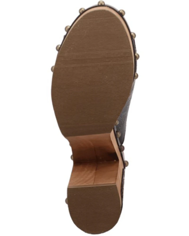 Dingo Women's Free Spirit Wooden Sandals