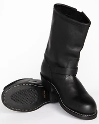 Brothers and Sons Men's Engineer Motorcycle Boots - Round Toe