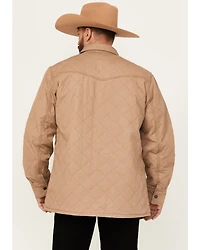 Wrangler Men's Reversible Quilted Shirt Jacket