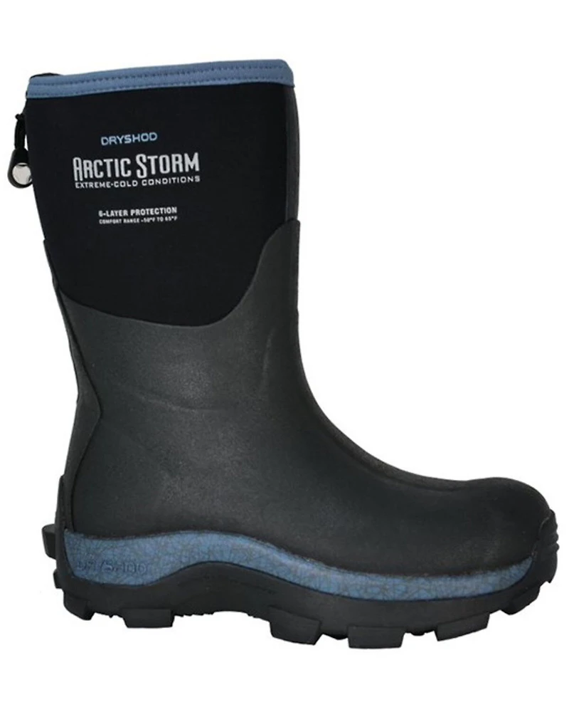 Dryshod Women's Arctic Storm Mid Winter Rubber Boots - Soft Toe