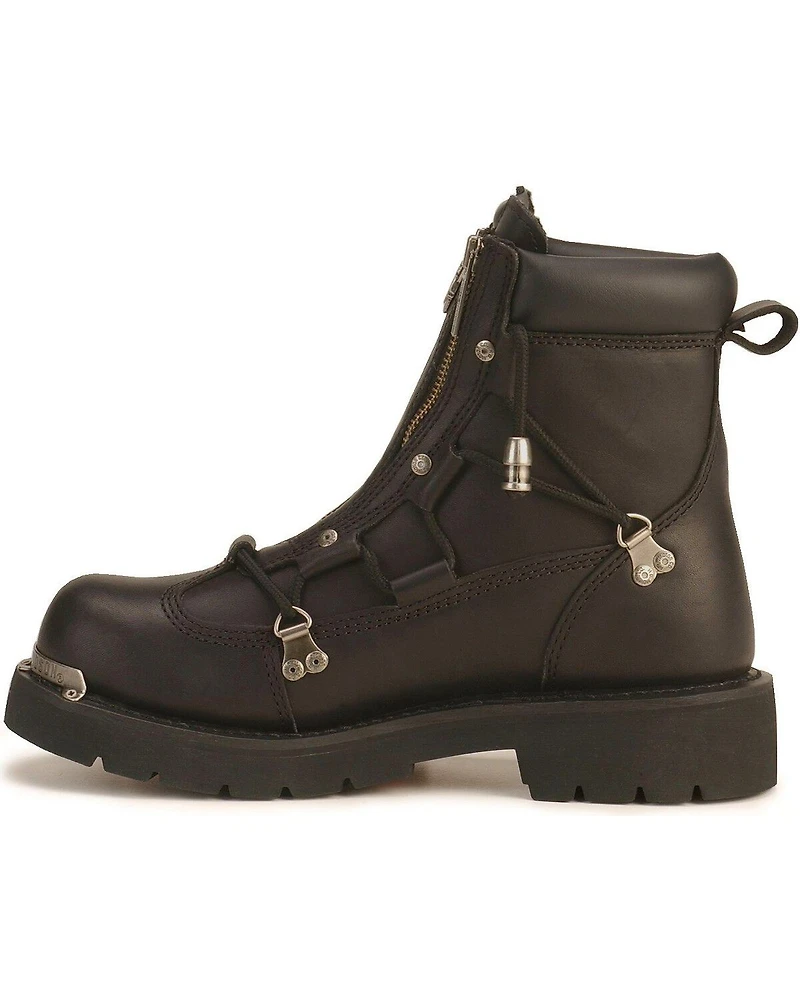 Harley Davidson Men's Brake Light Motorcycle Boots - Round Toe