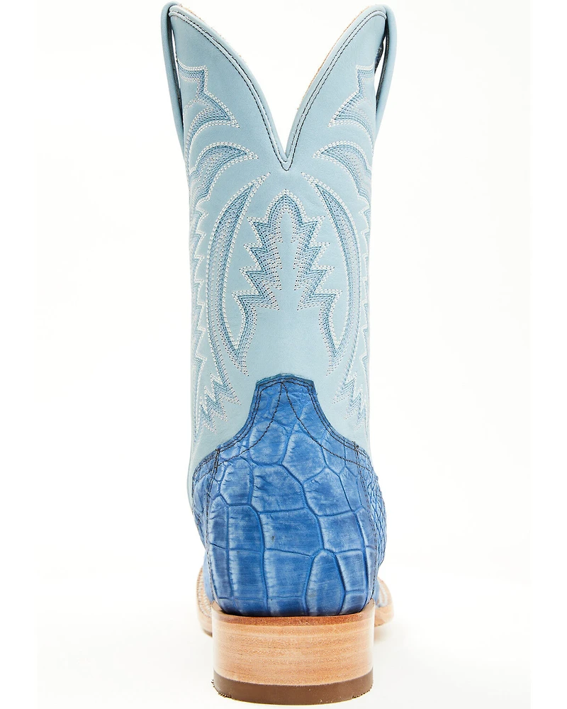 El Dorado Men's Exotic American Alligator Western Boots