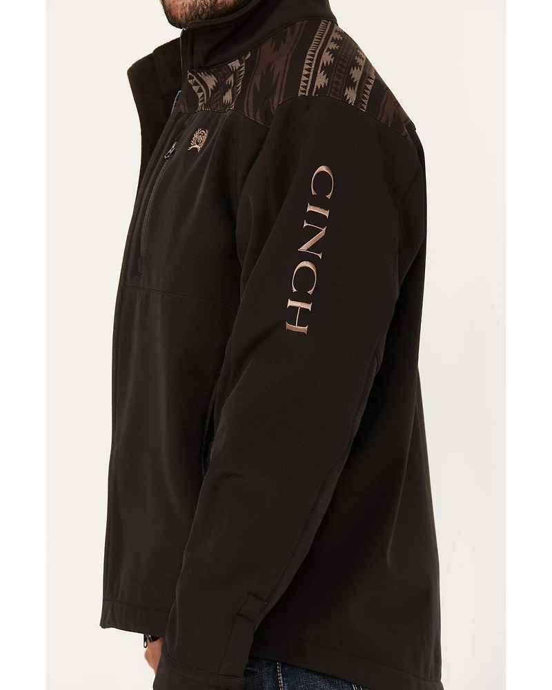 Cinch Men's Logo Bonded Softshell Jacket