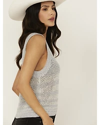Sadie & Sage Women's Striped Sweater Tank