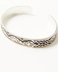 Montana Silversmiths X Ian Munsick Blacktooth Cuff Bracelet