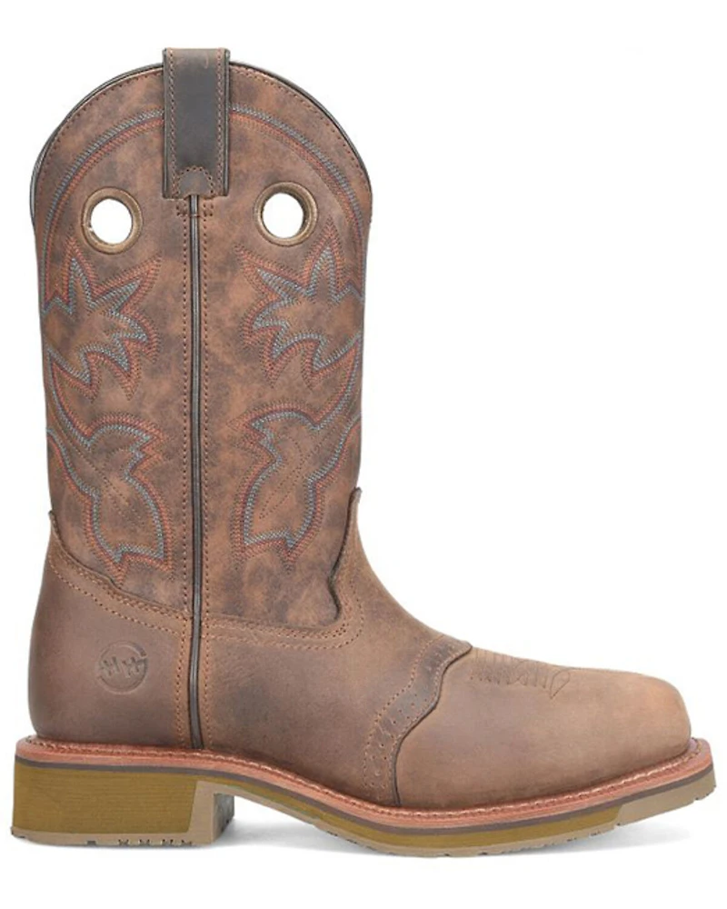 Double H Men's 11" Wide Square Composite Western Work Boots