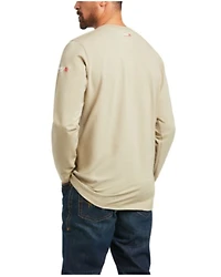 Ariat Men's FR Solid Base Layer Long Sleeve Work T-Shirt