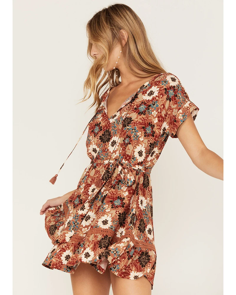 Shyanne Women's Floral Print Ruffle Dress