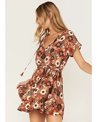 Shyanne Women's Floral Print Ruffle Dress