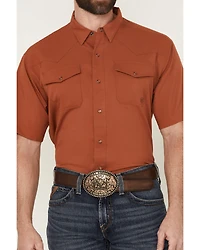 Ariat Men's VentTek Solid Short Sleeve Snap Performance Western Shirt