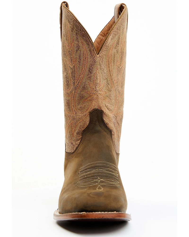 Lucchese Men's Gordon Western Boots - Broad Square Toe