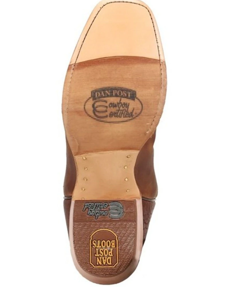 Dan Post Men's Bucky Tall Western Boots - Square Toe