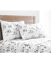 HiEnd Accents 200TC Cotton Ranch Life 4 Piece Sheet Set
