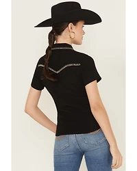 Idyllwind Women's Featherlight Short Sleeve Snap Shirt