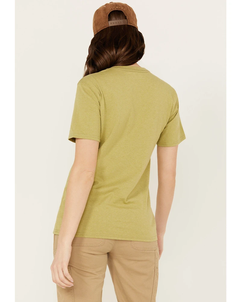 Carhartt Women's Loose Fit Heavyweight Short Sleeve Pocket T-Shirt