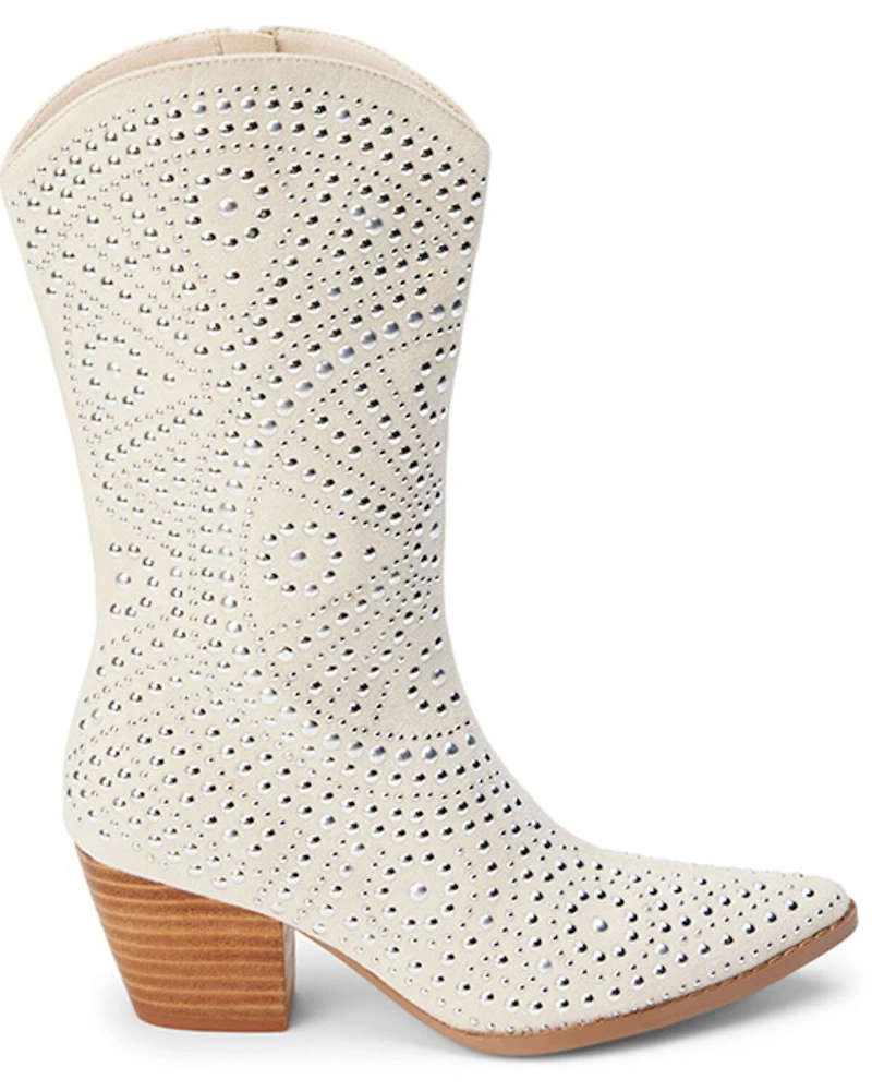 Matisse Women's Twain Studded Western Boots - Round Toe