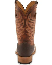 Justin Men's Caddo Stone Western Boots - Broad Square Toe