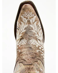 Corral Women's Blacklight Embroidered Western Boots - Snip Toe