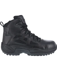Reebok Women's Stealth 6" Lace-Up Side Zip Work Boots - Composite Toe