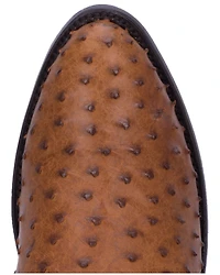 Dan Post Men's Full Quill Ostrich Tempe Western Boots