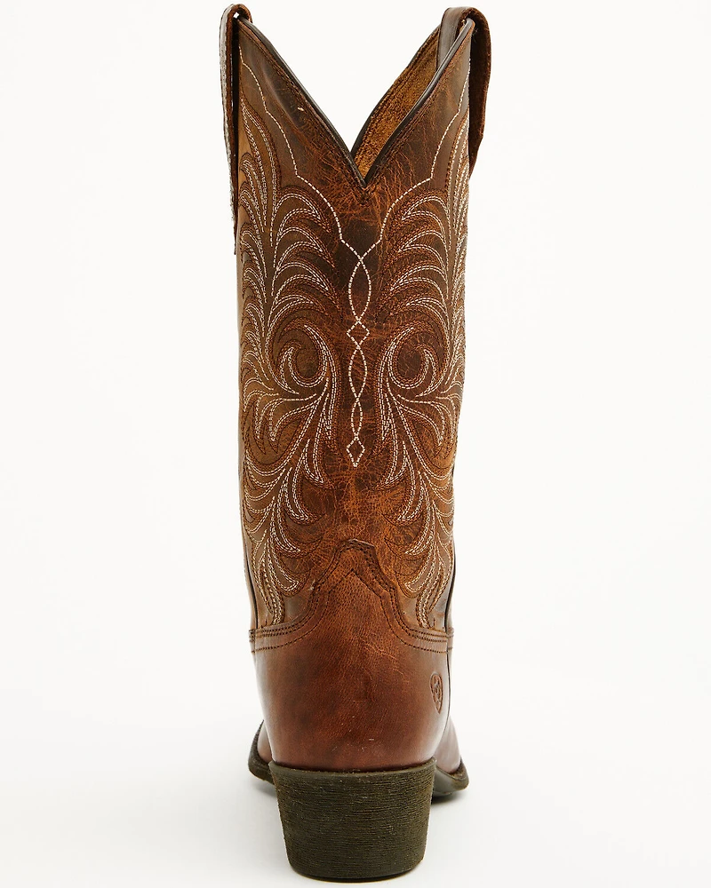 Ariat Women's Heritage X StretchFit Western Boots - Snip Toe