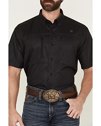 Ariat Men's VentTek Arrows Geo Print Short Sleeve Button-Down Western Shirt - Tall