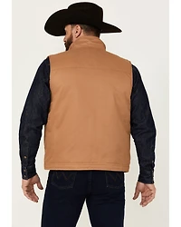 Cowboy Hardware Men's Embroidered Conceal Carry Softshell Vest