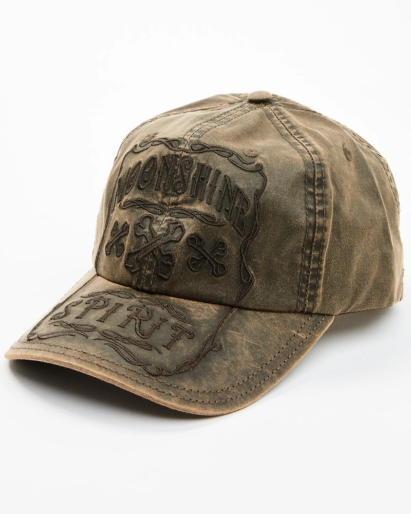 Moonshine Spirit Men's Waylon Oil Cloth Baseball Cap