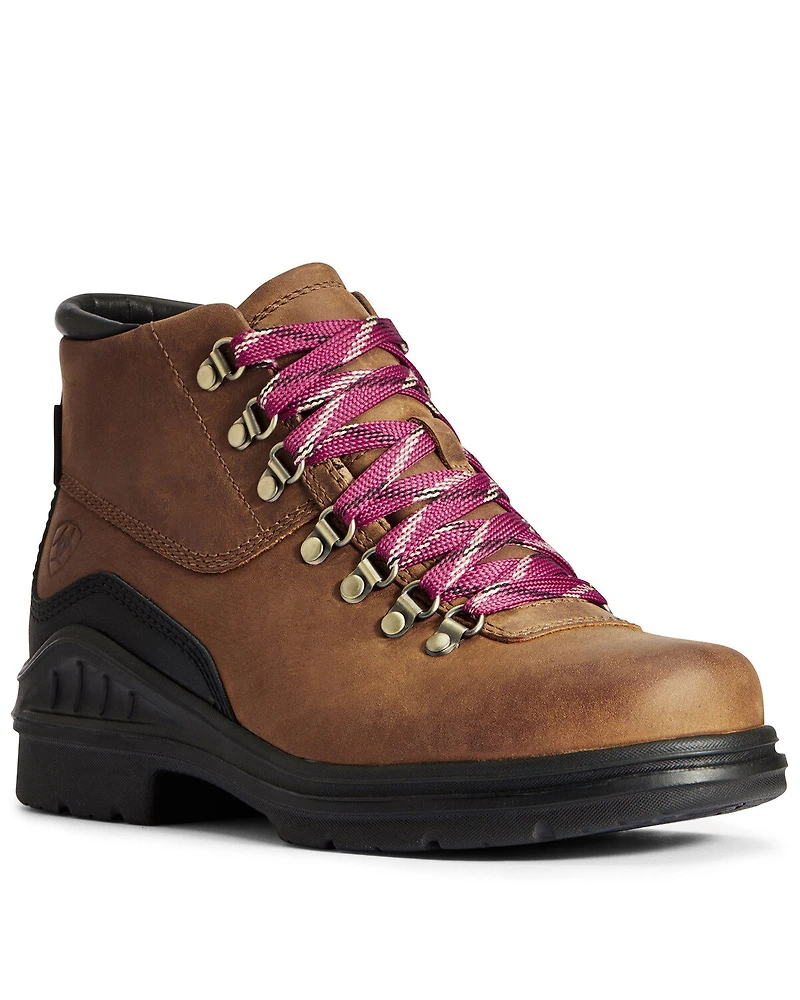 Ariat Women's Barnyard Lace-Up Boots - Round Toe