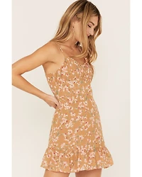 Sadie & Sage Women's Love Nest Floral Print Mini Dress