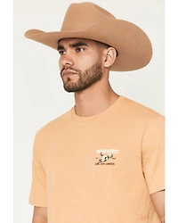 Wrangler Men's Long Live Cowboys Short Sleeve Graphic T-Shirt