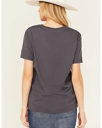 Rock & Roll Denim Women's Dale Brisby Rodeo Time Short Sleeve Graphic Tee