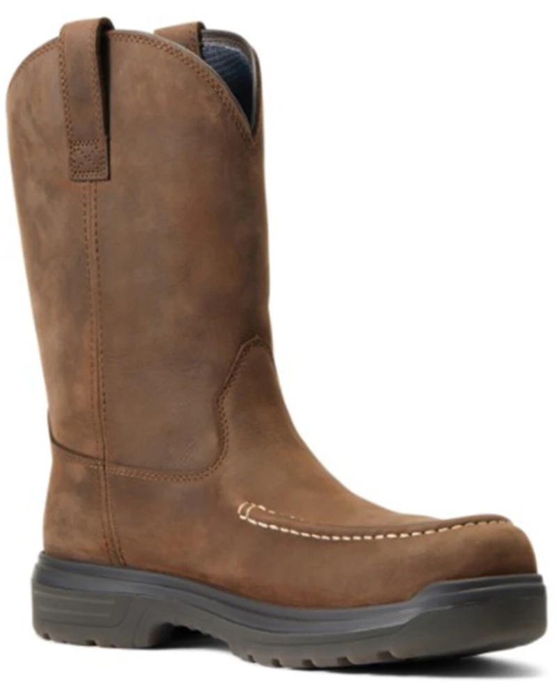 Ariat Men's Turbo Waterproof Western Work Boots - Composite Toe