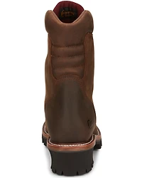 Chippewa Men's Super DNA 9" Waterproof Logger Work Boots - Soft Toe