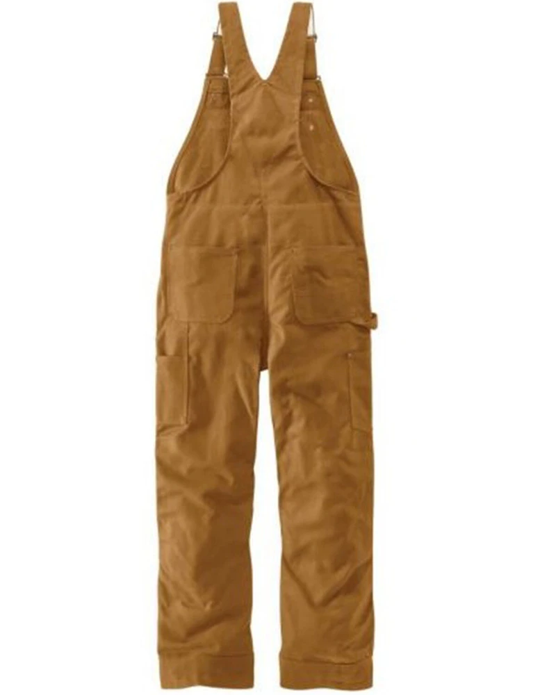 Carhartt Men's Loose Fit Firm Duck Insulated Work Bib Overalls