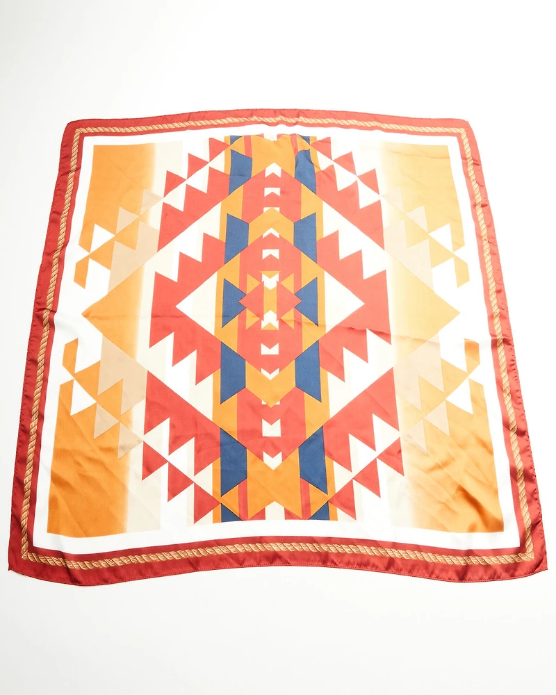 Cody James Men's Carson Southwestern Print Wild Rag