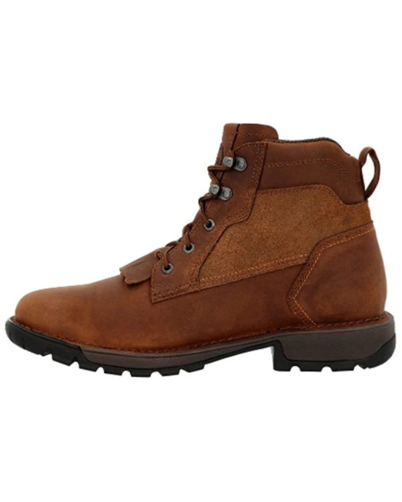 Rocky Men's Legacy 32 Lace-Up Waterproof Soft Work Boots - Broad Square Toe