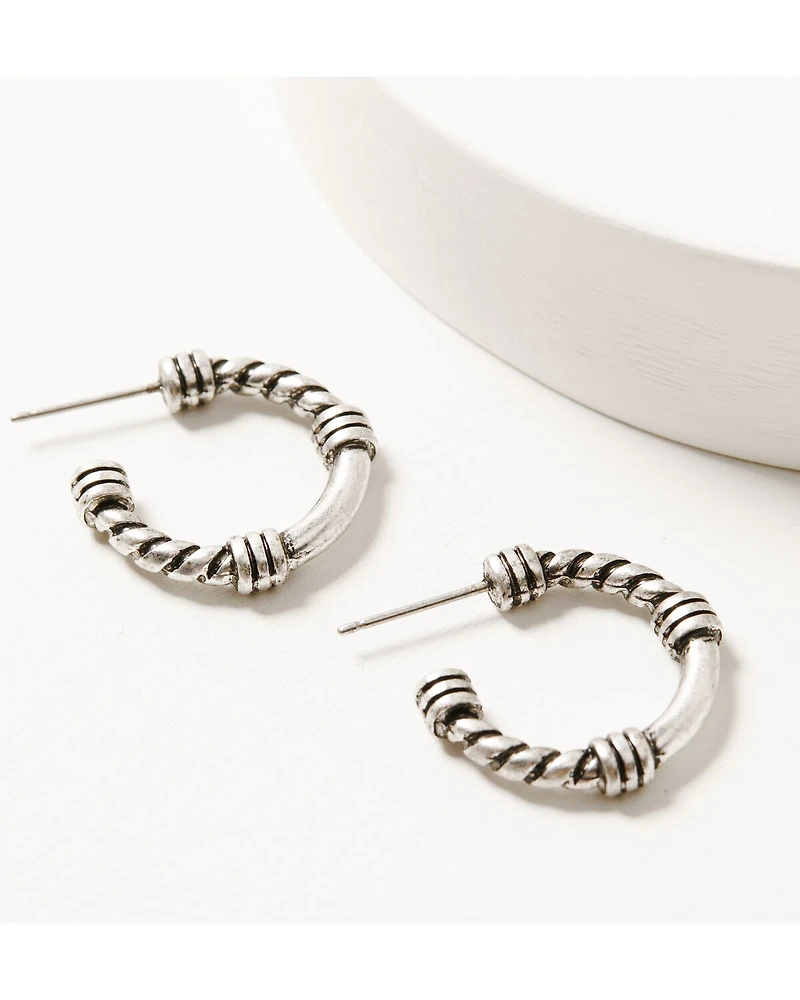 Idyllwind Women's Wynbrook Hoop Earring Set - 3 Piece