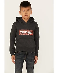 Wrangler Boys' Caviar Logo Hood Sweatshirt