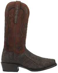 Dan Post Men's Socrates Exotic Caiman Tall Western Boots - Square Toe
